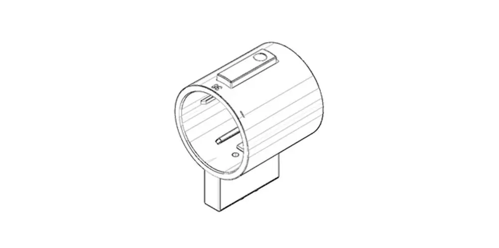 DORNBRACHT Griff für Thermostat ERSATZTEILE 04173300600 48 x 50 x 46 mm Messing gebürstet (23kt Gold), 04173300600-28 Galeriebild 1